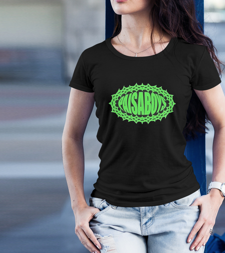 Paisaboys Imported Goods Hierro Green Mesh T-Shirt