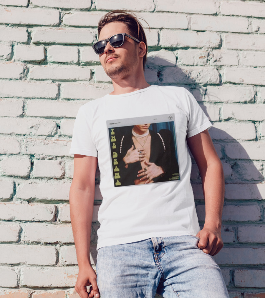 Spencer Sutherland The Drama LP Cover Tattooed Hands And Pearls T-Shirt