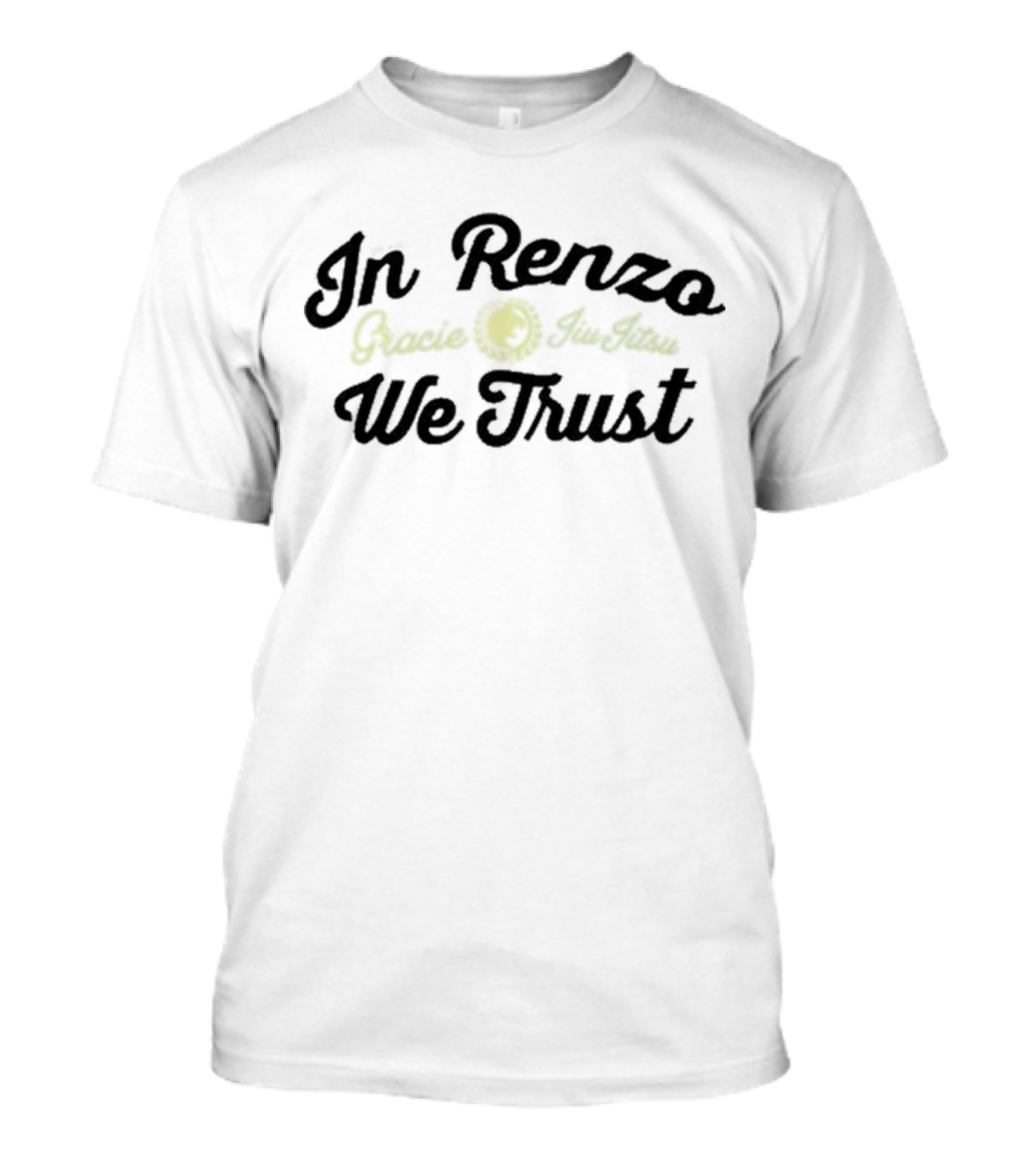 Tom Hardy Wearing In Renzo We Trust Gracie Jiu Jitsu T-Shirt