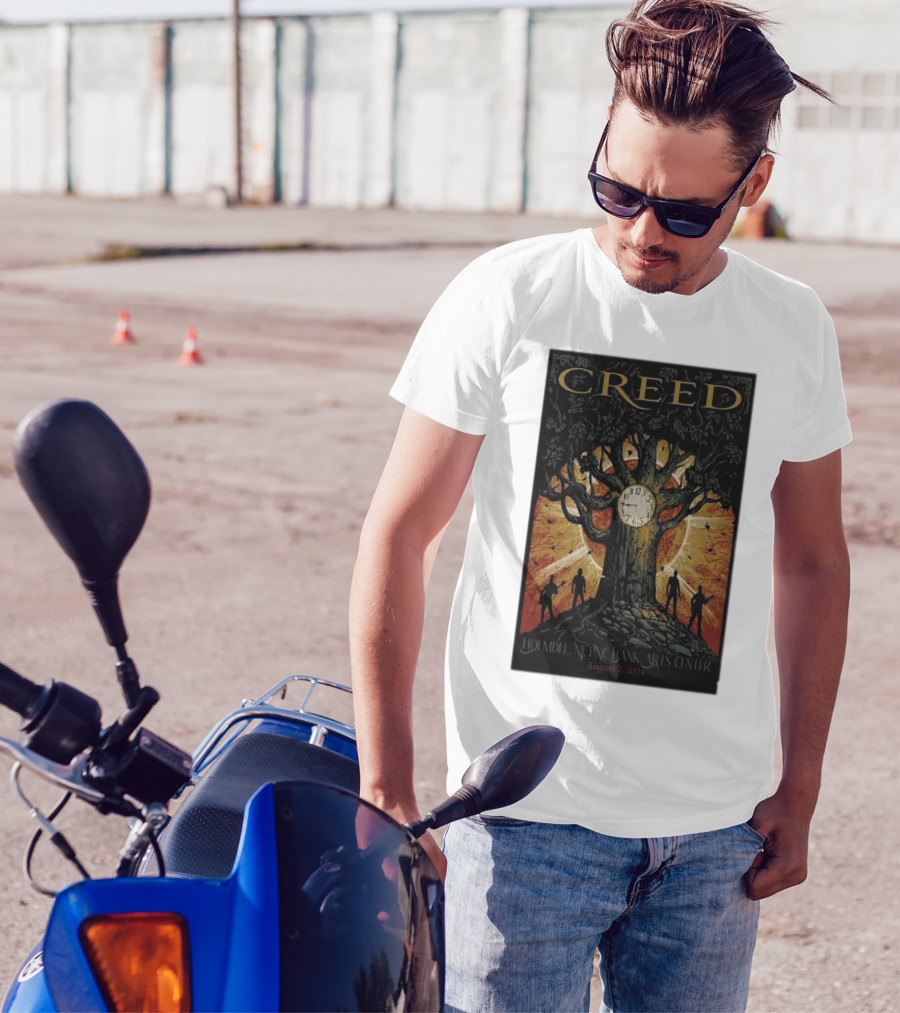 Creed Live At PNC Bank Arts Center Holmdel NJ August 7 T-Shirt