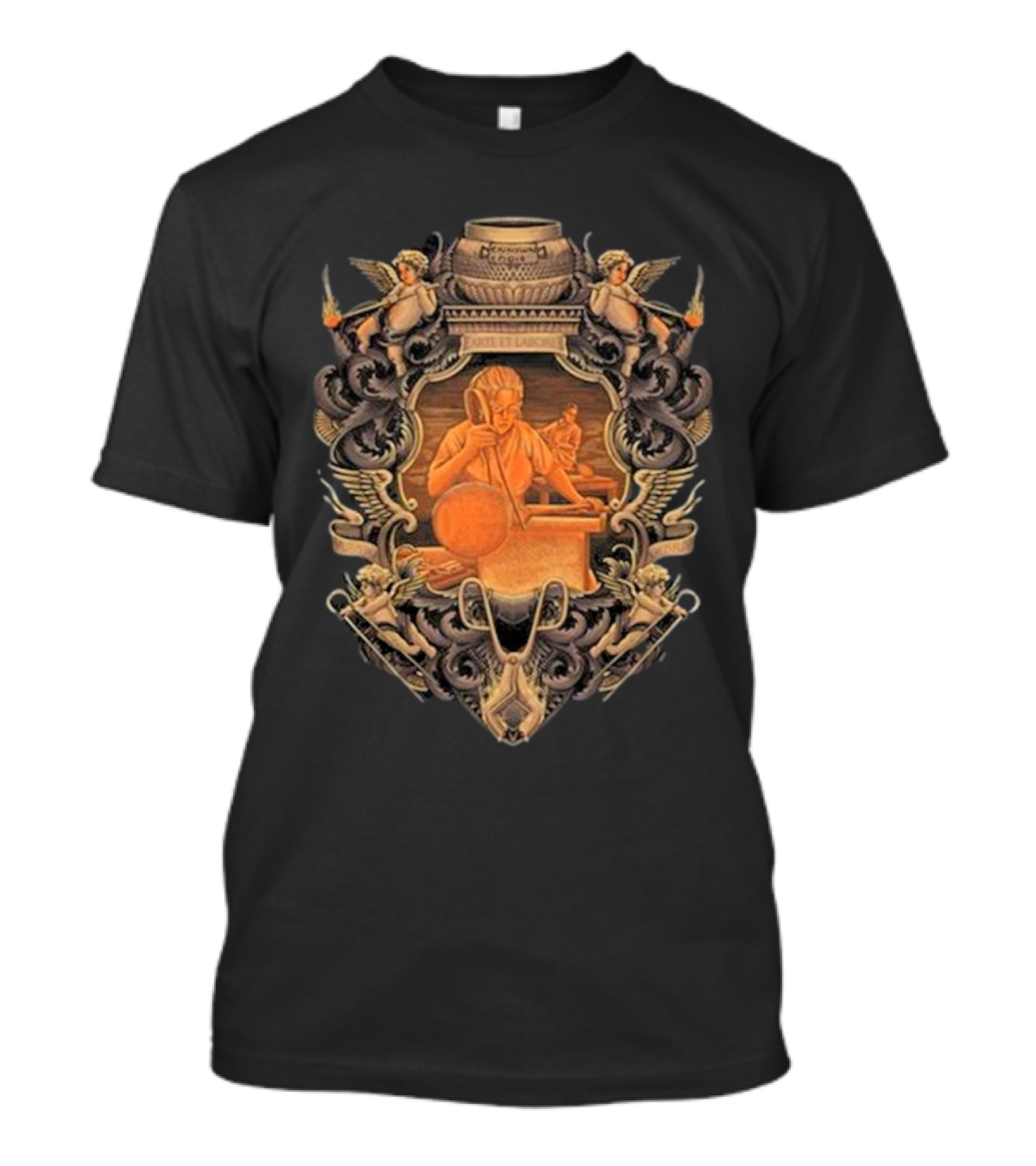 Chrysler Museum Glass Studio Historic Artisan T-Shirt
