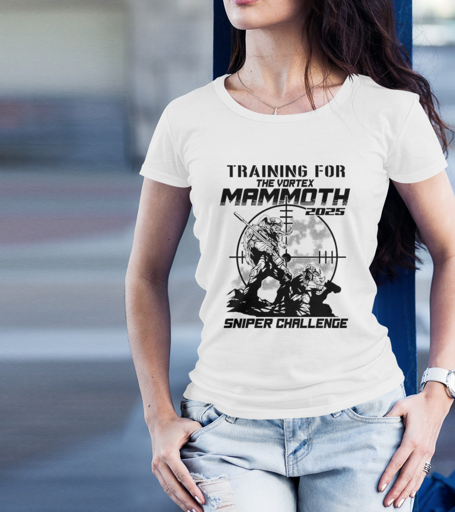 Training For The Vortex Mammoth 2025 Sniper Challenge With Tactical T-Shirt
