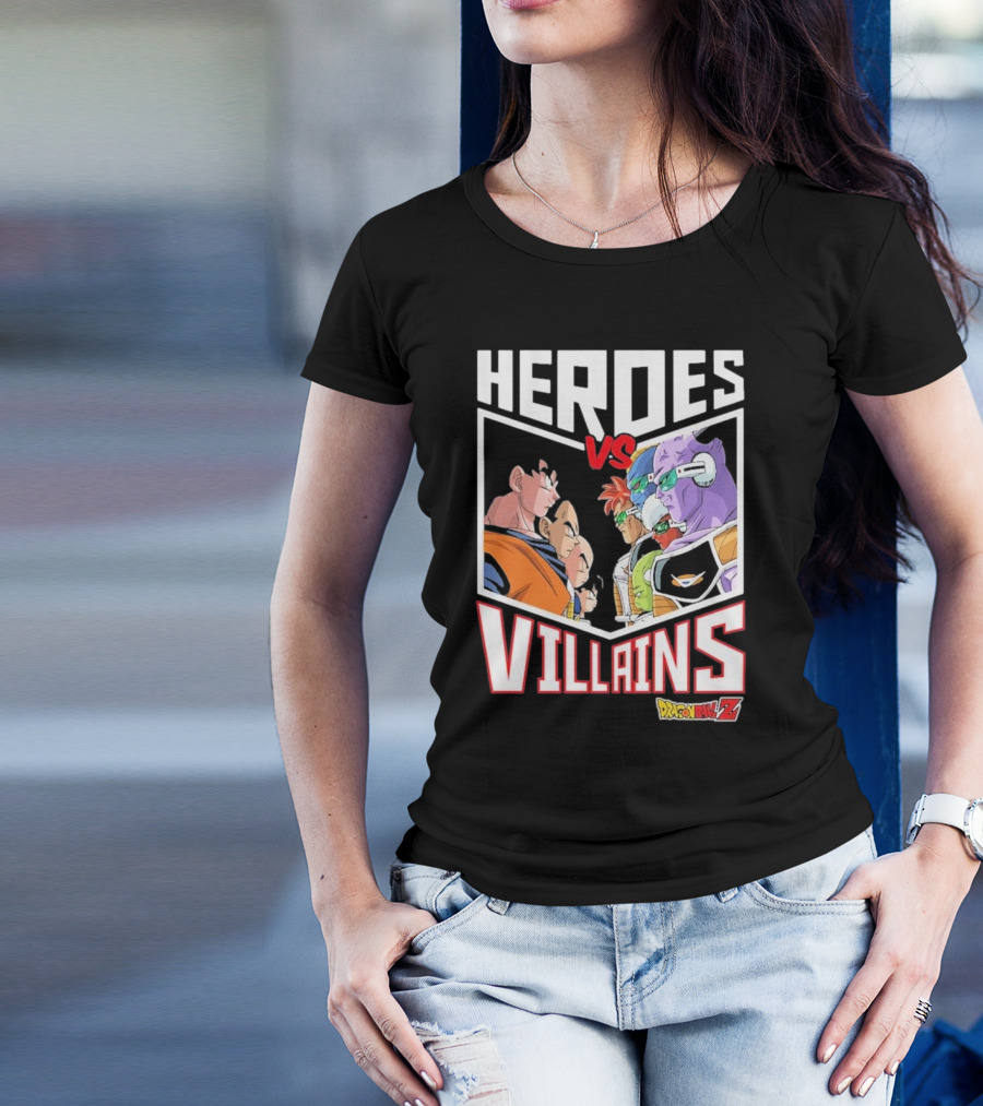 Heroes Vs. Villains DRAGON BALL Z Youth BIOWORLD T-Shirt