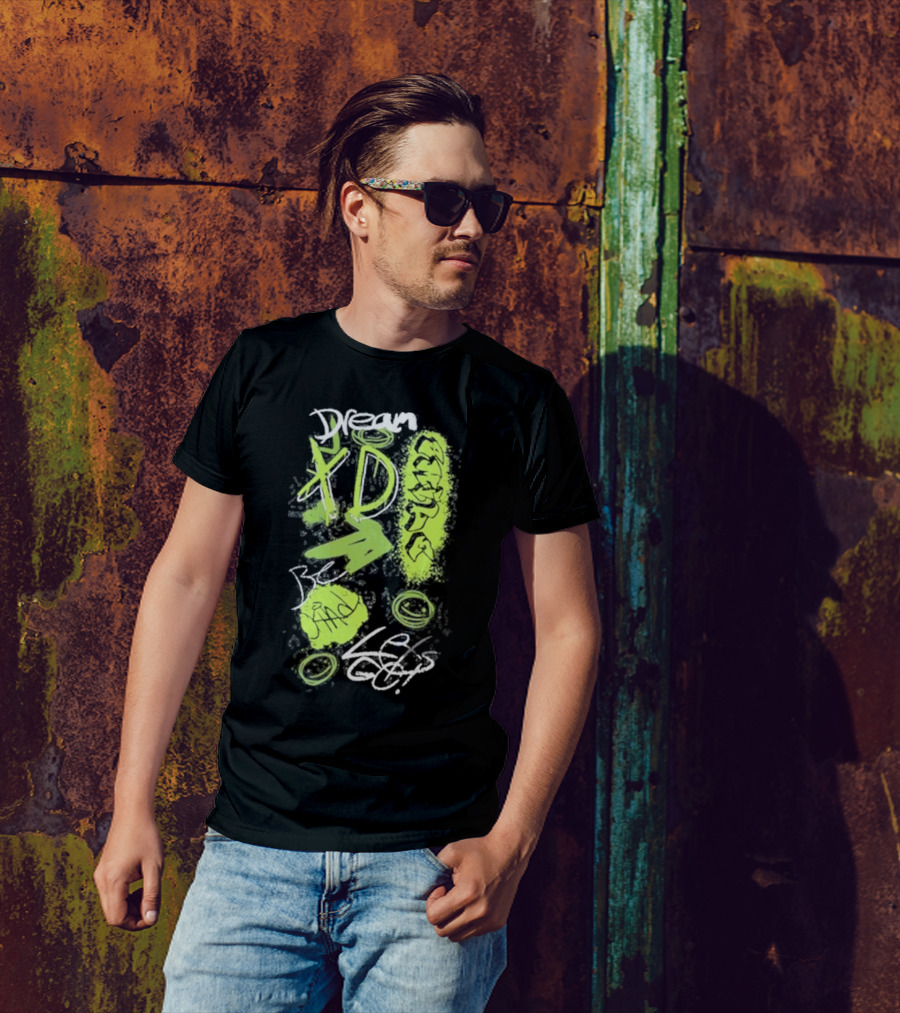 Dream XD Be Kind Let's Go Graffiti T-Shirt