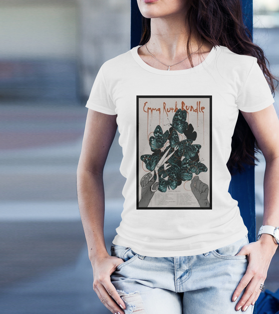 Emma Ruth Rundle 2024 European Tour Butterfly Scissors T-Shirt