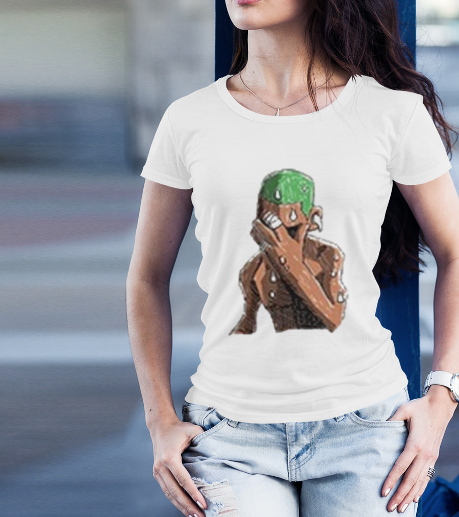 Frank Ocean Blonde Album Green Hair Iconic Cover T-Shirt