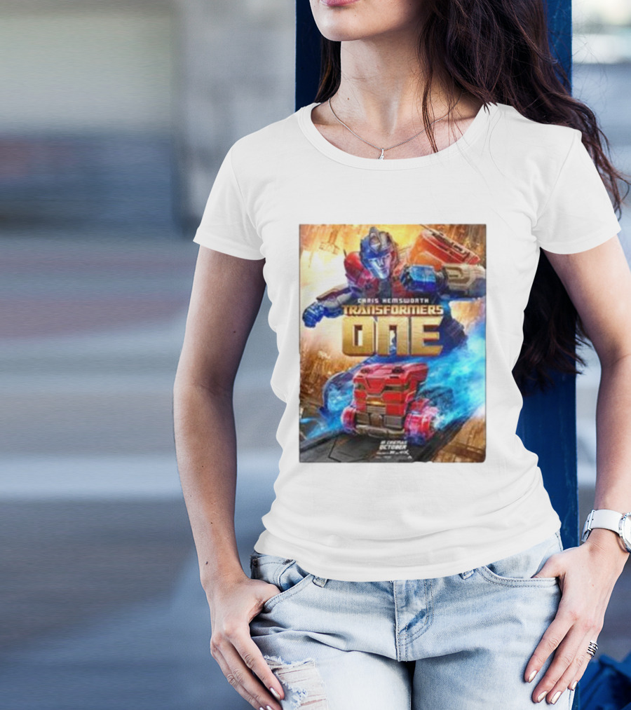 Chris Hemsworth Transformers One Robots Not In Disguise Merchandise T-Shirt