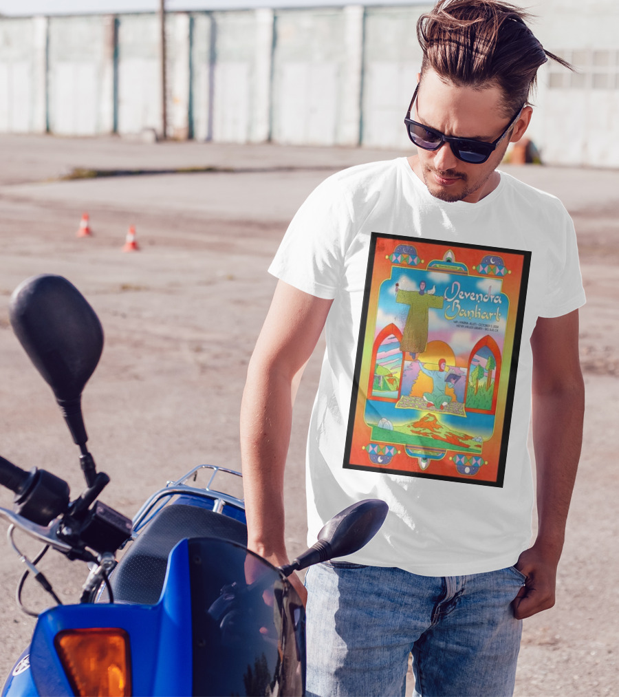 Devendra Banhart Live At Henry Miller Library Big Sur CA October 3 2024 Event Psychedelic T-Shirt