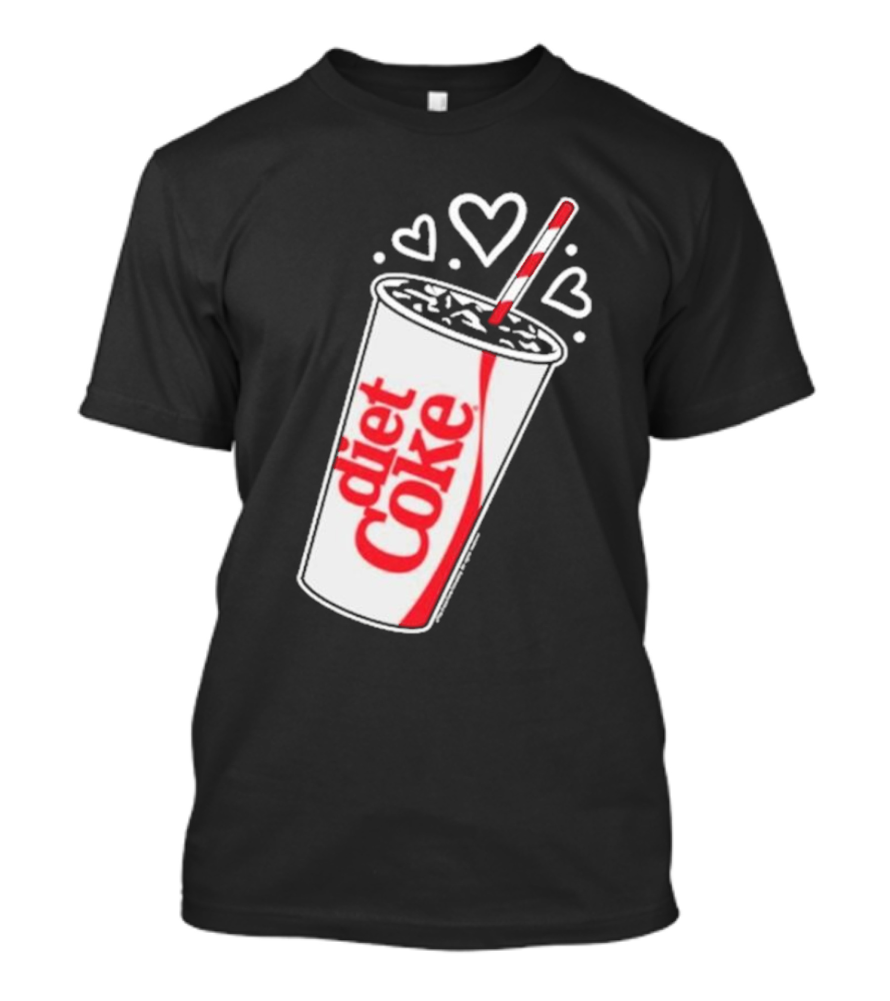 Diet Coke Heart 2024 Bubbles T-Shirt