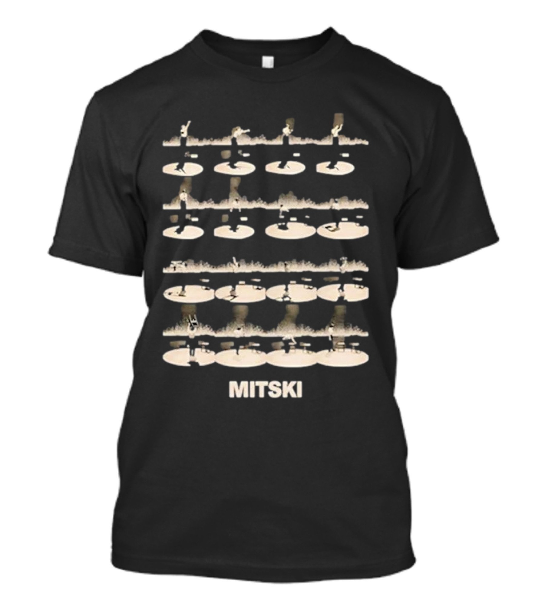 Mitski Choreography Compilation: Data The Land Performance Visuals T-Shirt