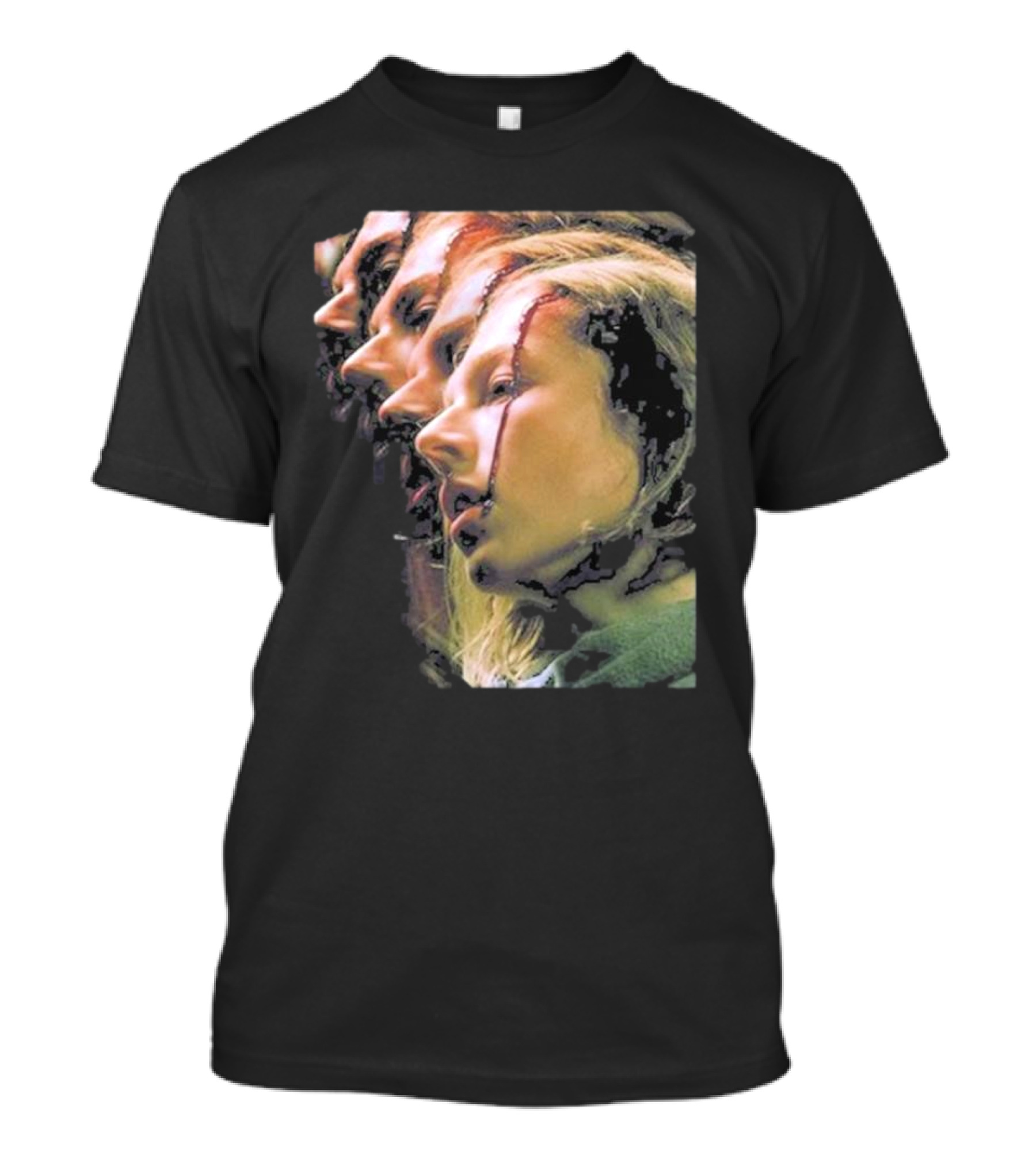 Neon Cuckoo Infinity Mind Warp Faces T-Shirt