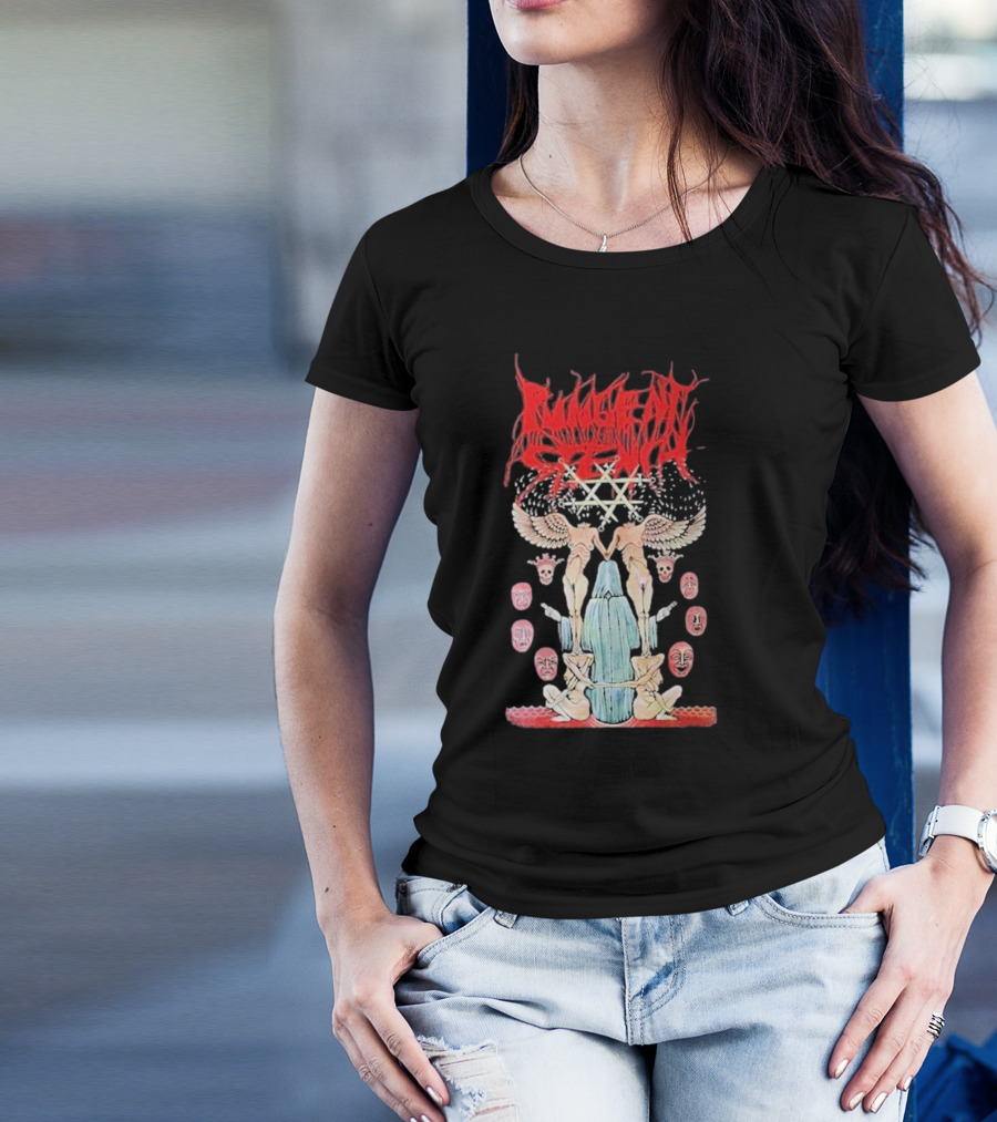Pungent Stench Smut Kingdom Faces Angelic Figures And Mask Icons T-Shirt