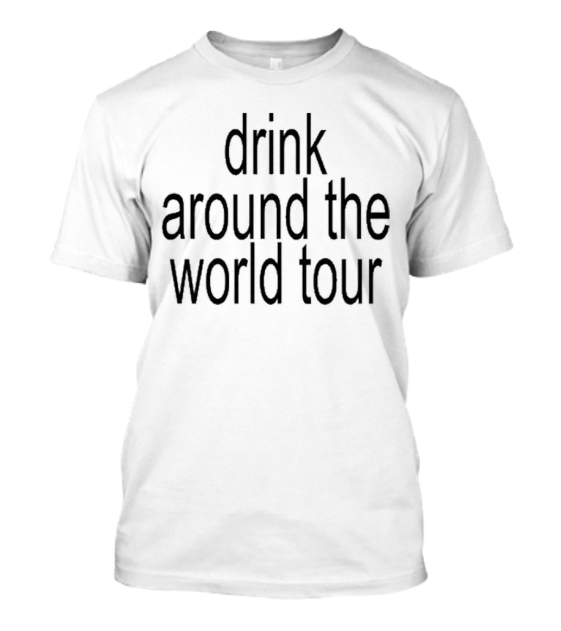 The Lost Bros Drink Around The World Tour Brat Summer World Tour T-Shirt