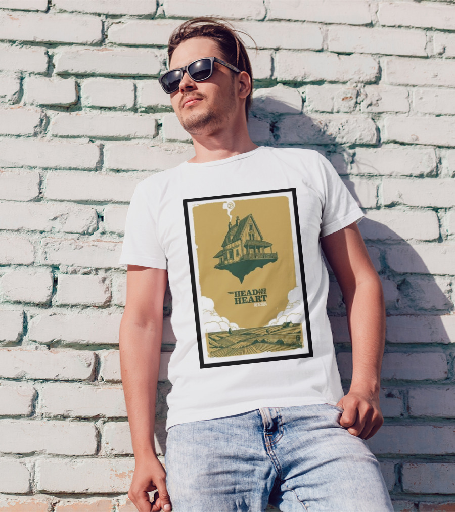 The Head And The Heart Floating House August 15 T-Shirt