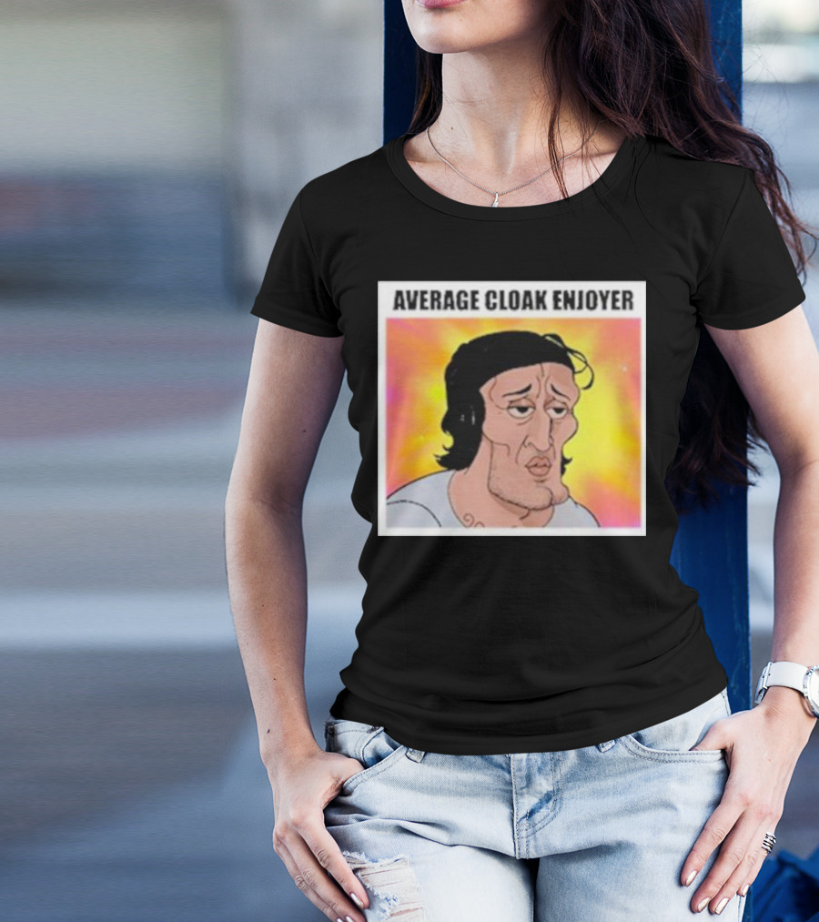 Average Cloak Enjoyer Parody Meme Comic T-Shirt