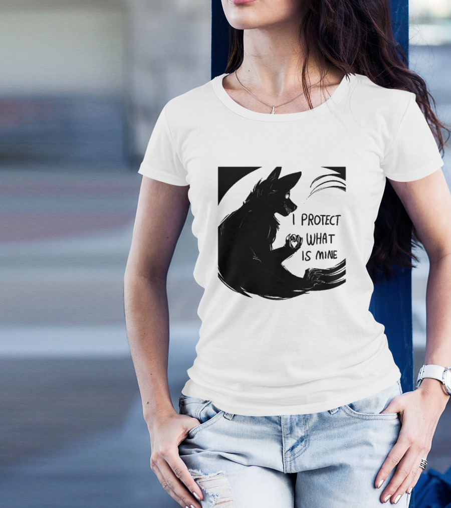 I Protect What Is Mine Wolf T-Shirt