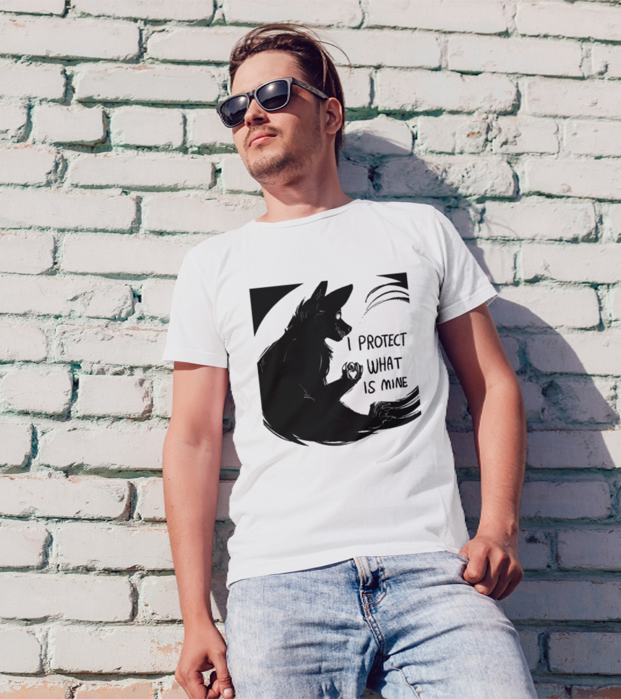 I Protect What Is Mine Wolf T-Shirt
