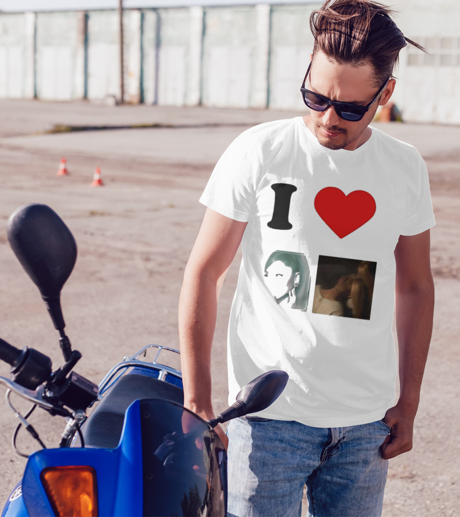I Love Ariana Grande Cameron Fan Art Duo T-Shirt