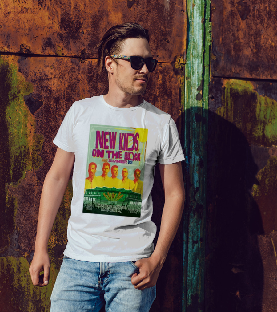 New Kids On The Block Magic Summer 2024 Saratoga Performing Arts Center T-Shirt