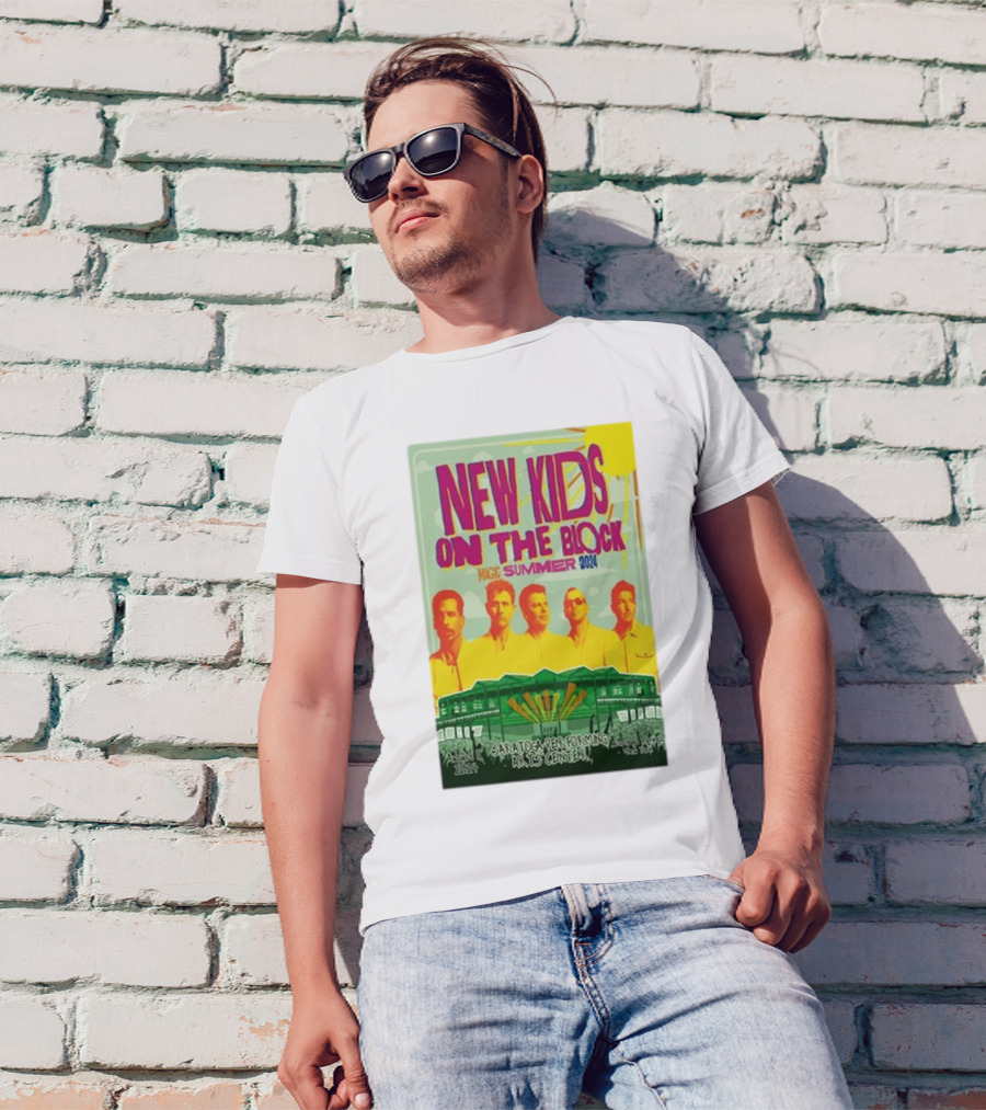 New Kids On The Block Magic Summer 2024 Saratoga Performing Arts Center T-Shirt
