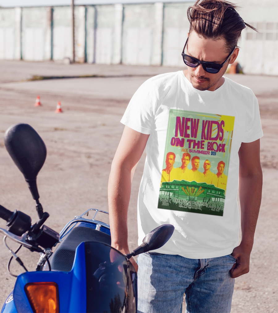 New Kids On The Block Magic Summer 2024 Saratoga Performing Arts Center T-Shirt