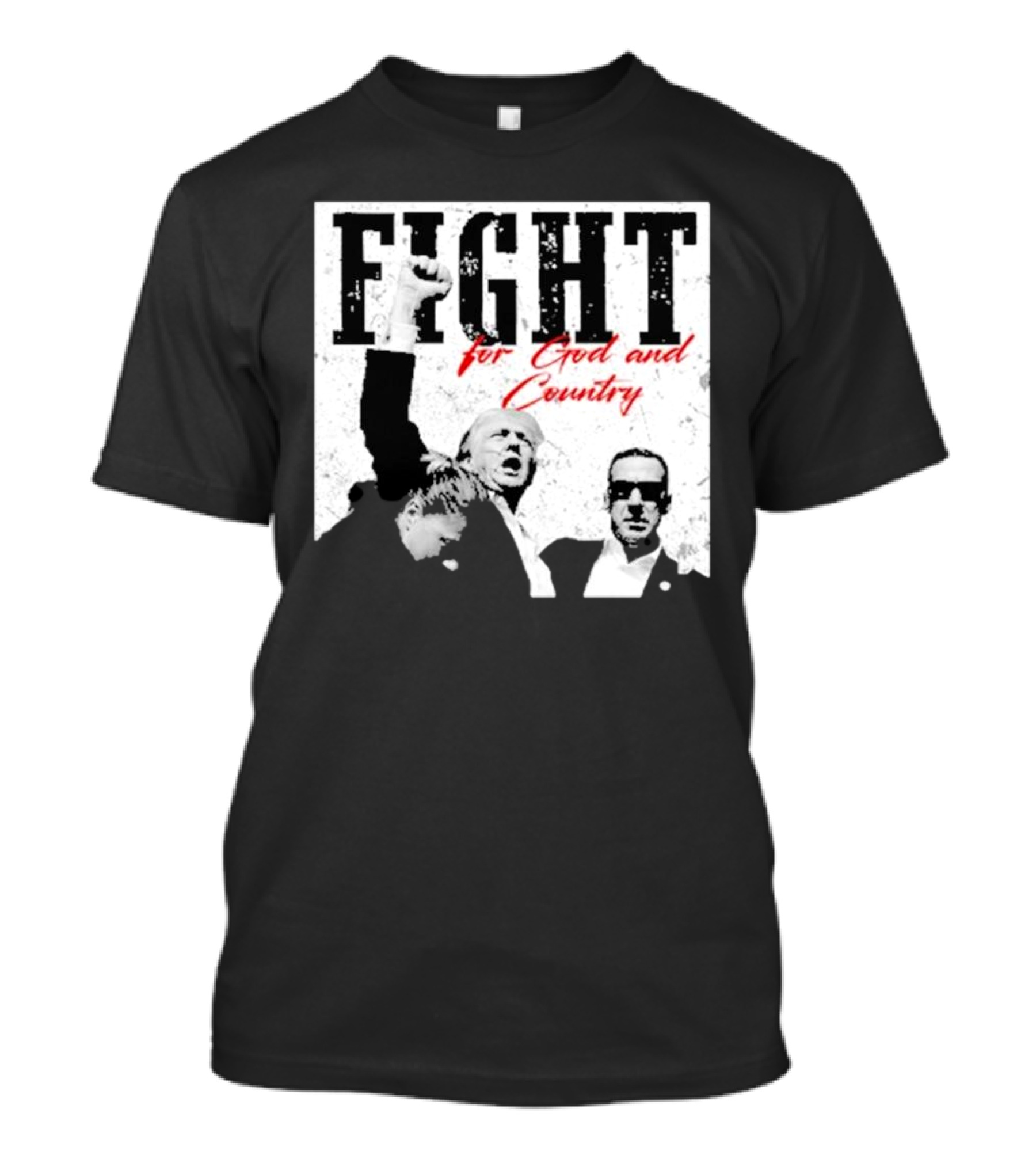 FIGHT For God And Country Trump Brenden Dilley T-Shirt