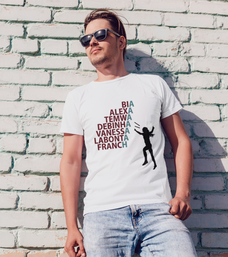 Bia Alexa Temwa Debinha Vaness Labonta Franch Volleyball Player T-Shirt