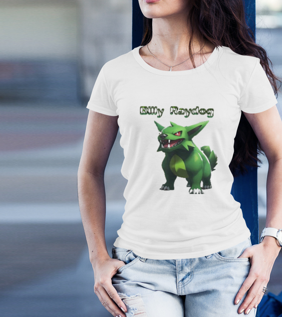 Billy Raydog Green Canine Pokémon Creature T-Shirt