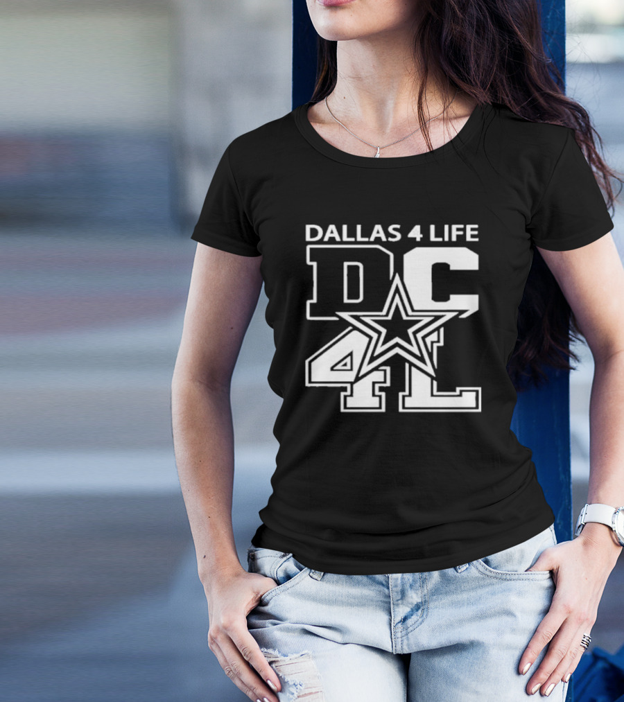 Dallas 4 Life DC 4L Star T-Shirt