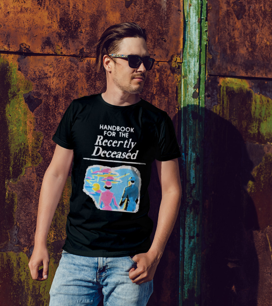 Handbook For The Recently Deceased Our Flag Means Death Band Logo Mash Up T-Shirt