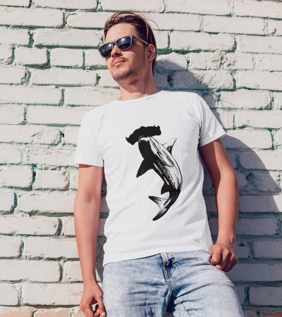 Hammerhead Shark Wildlife Aquatic Cool T-Shirt