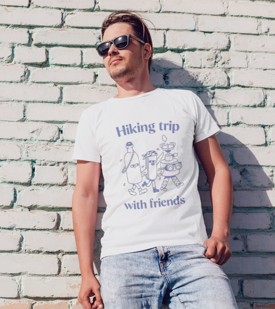 Hiking Trip With Friends Argile Ample Adventure Companions T-Shirt