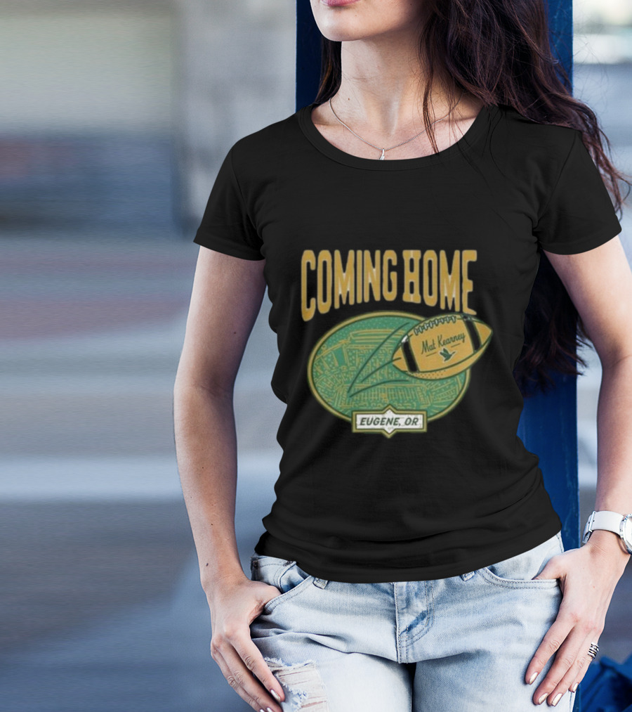 Coming Home Mat Kearney Football Eugene OR T-Shirt
