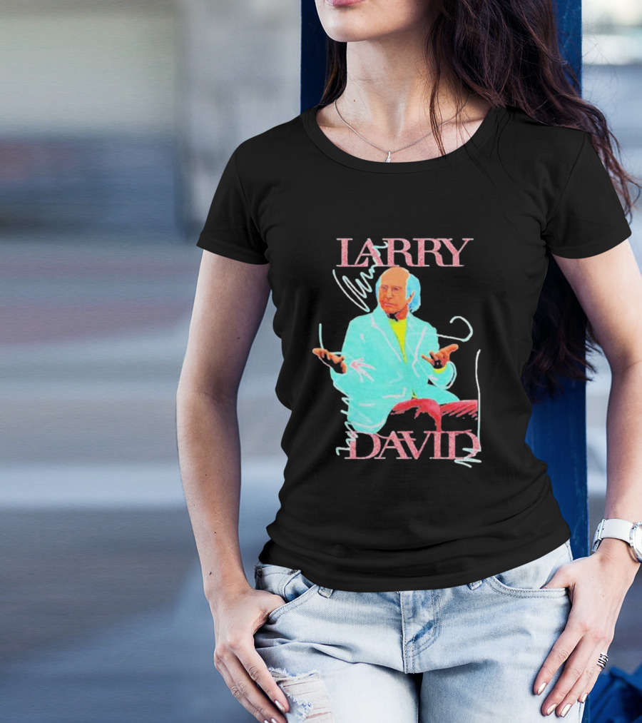 Larry David Pretty Good Retro Vibe Pastel T-Shirt