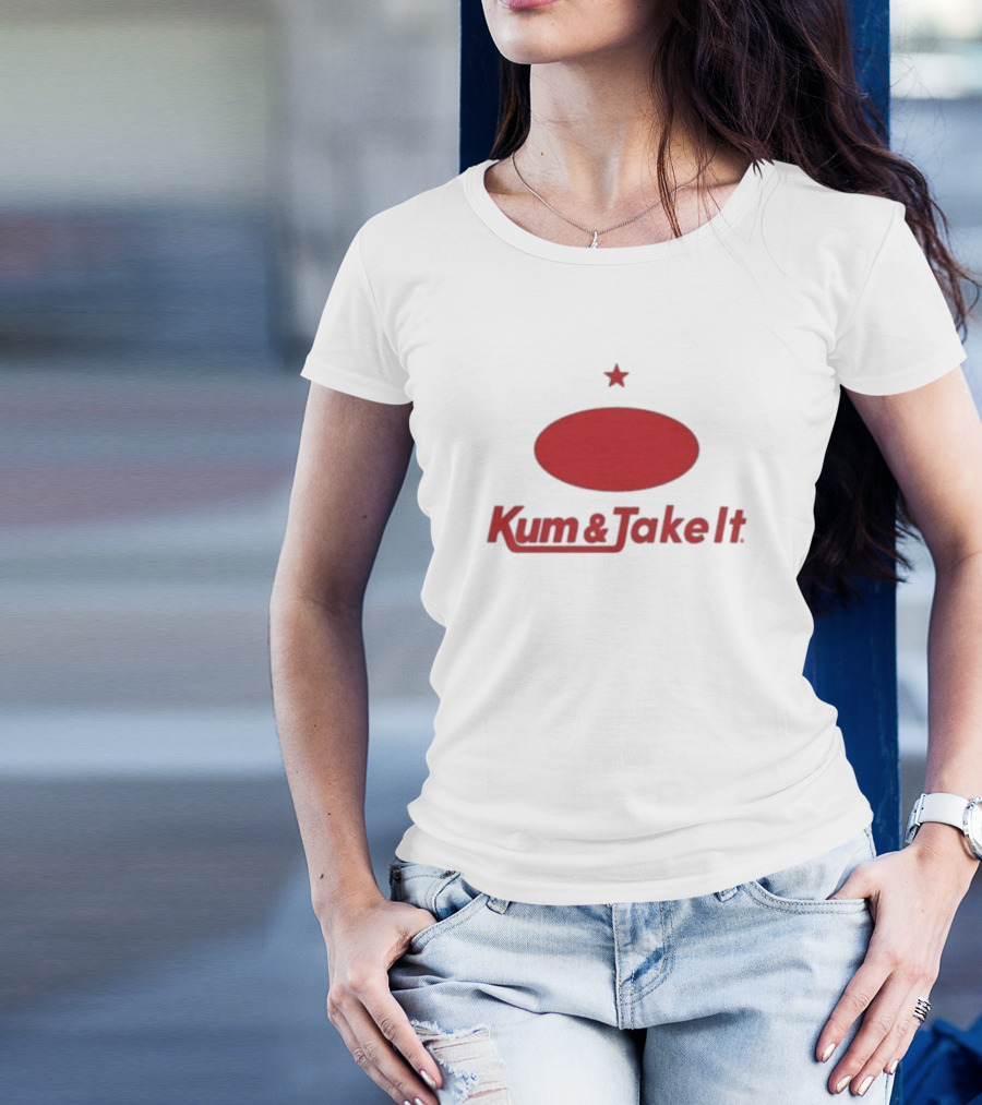 Kum And Take It Red Oval Star T-Shirt