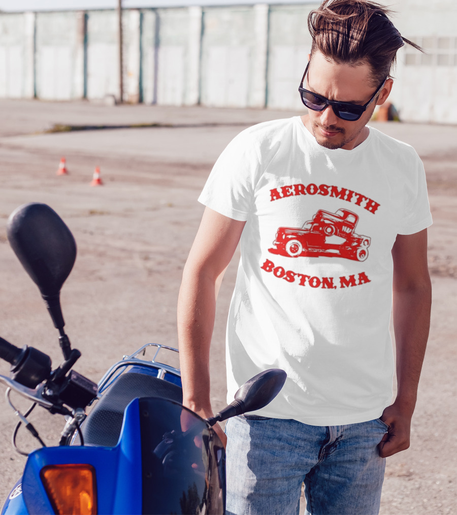 Aerosmith Boston MA Pump T-Shirt