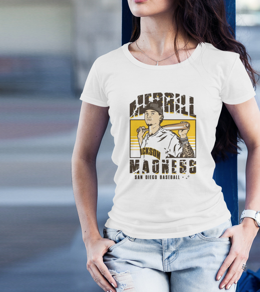 Jackson Merrill Madness San Diego Baseball T-Shirt