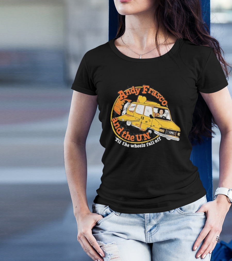 Andy Frasco And The U.N. 'Til The Wheels Fall Off Yellow Van Adventure T-Shirt