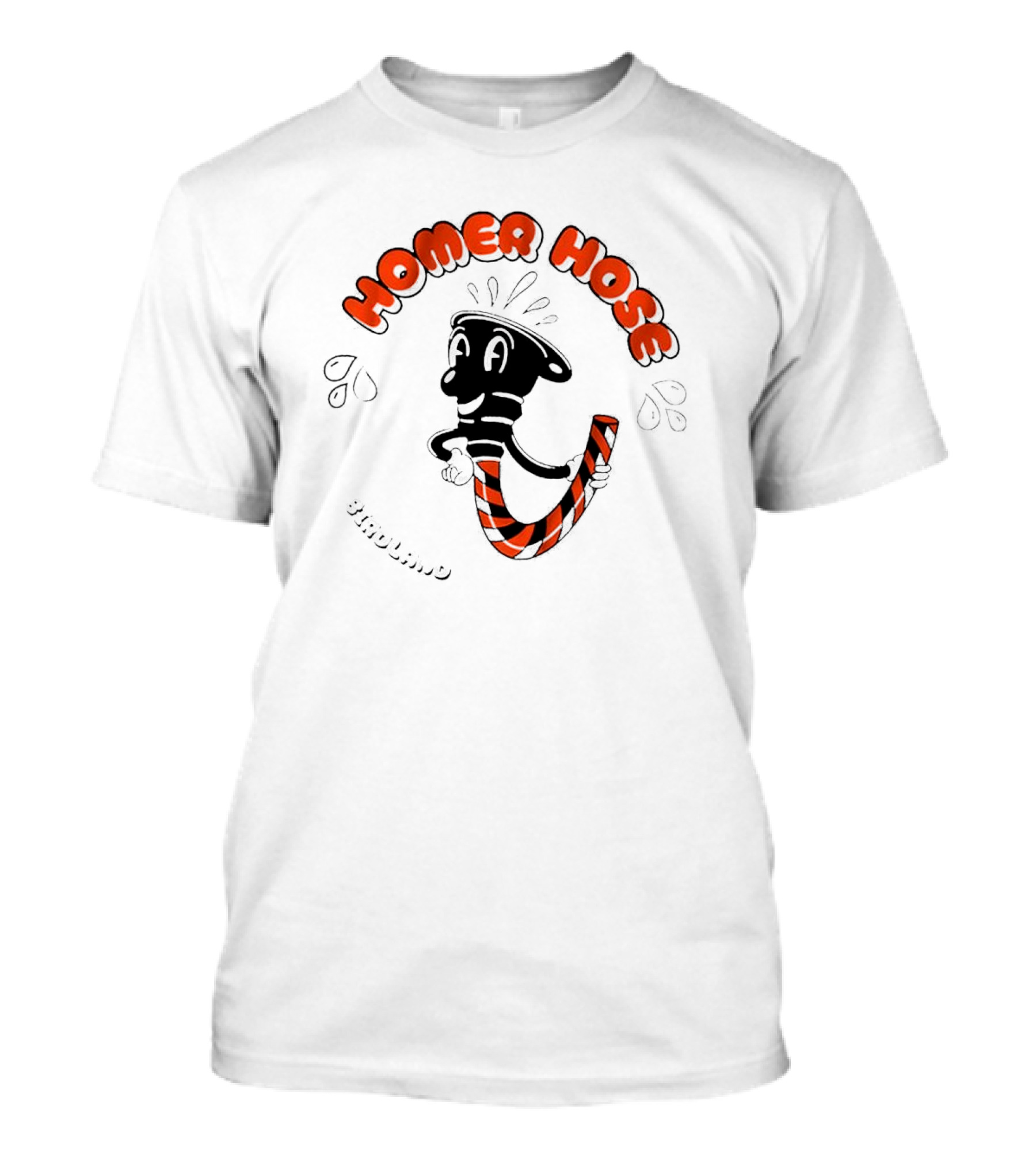 Homer Hose Birdland Baltimore Orioles MLB T-Shirt
