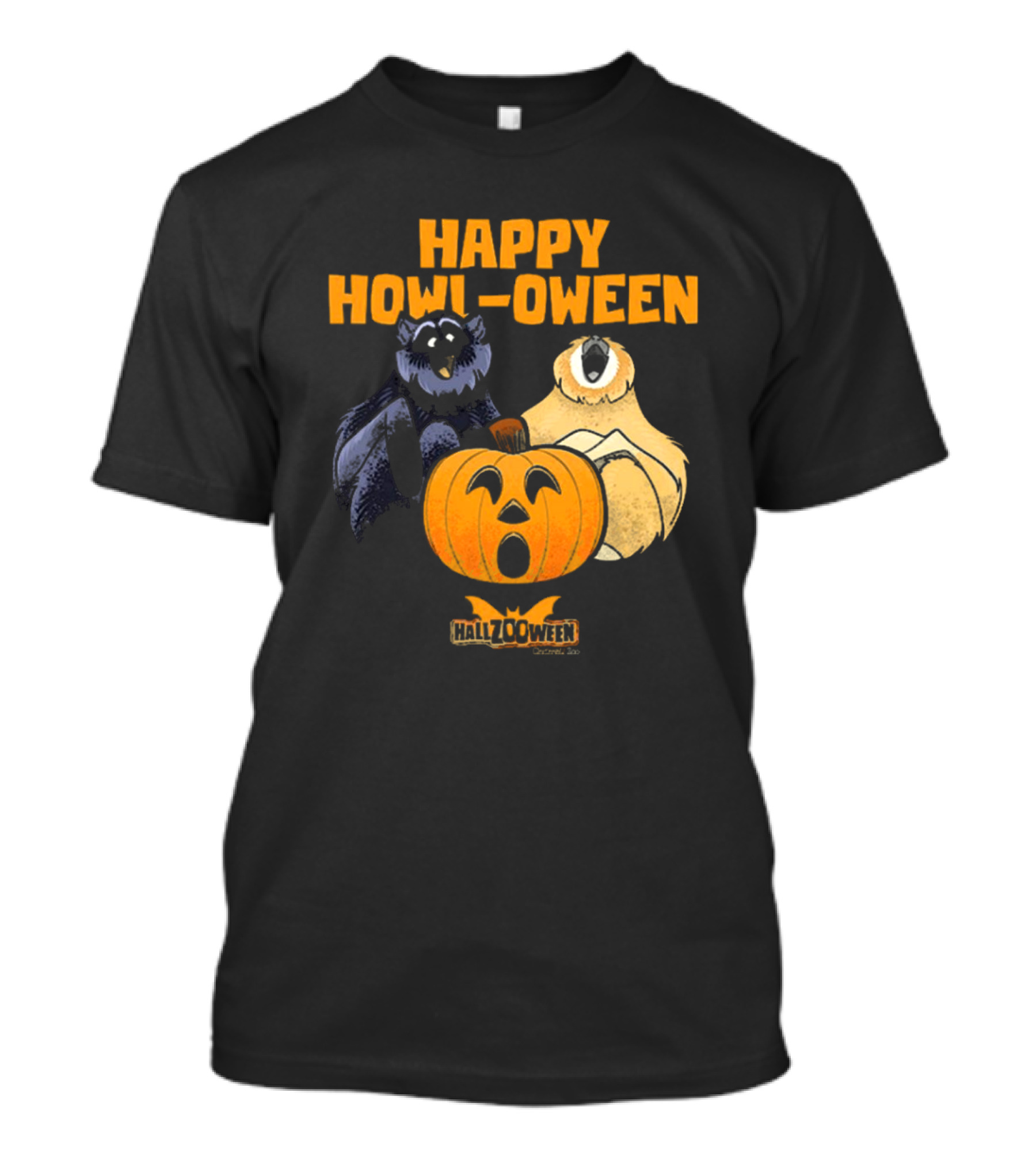 Happy Howl-oween HallZOOween Celebrate Boo T-Shirt
