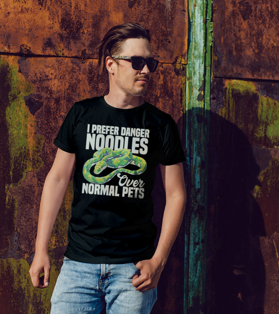 I Prefer Danger Noodles Over Normal Pets T-Shirt