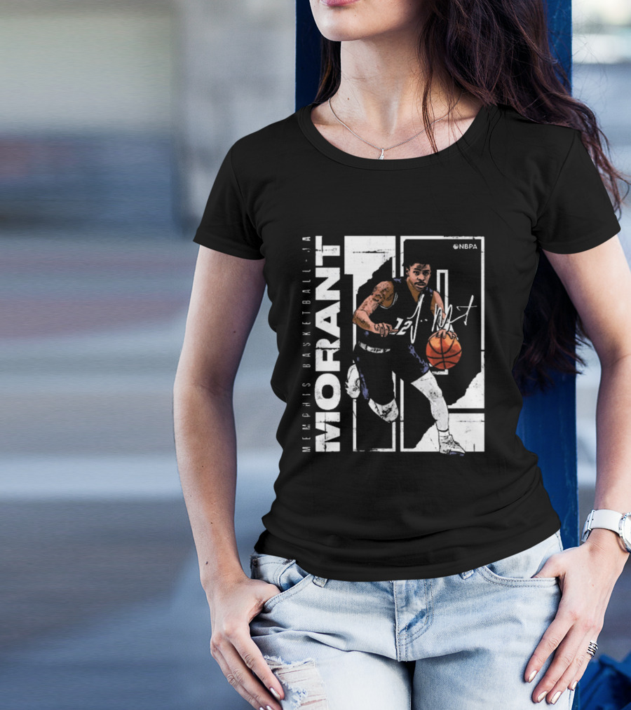 Ja Morant Memphis Basketball NBPA Signature Morant 12 T-Shirt