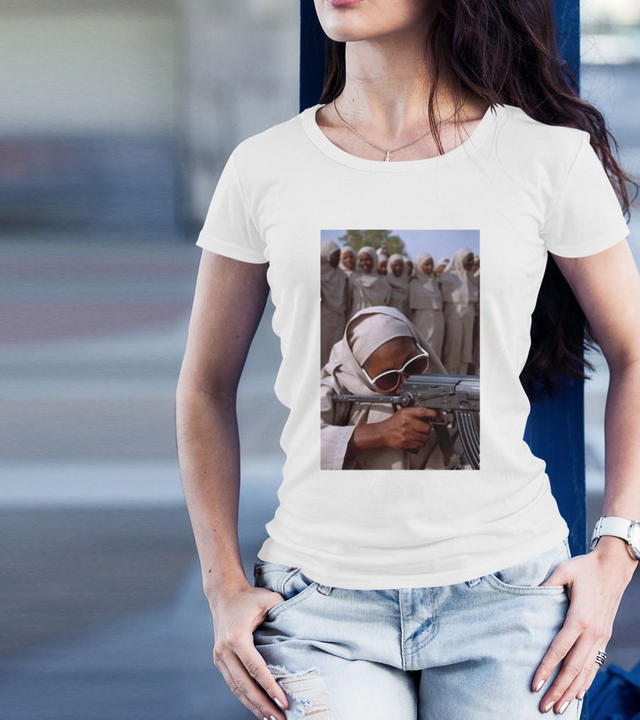 Mena Visuals Women Gun Training Sudan 1993 T-Shirt