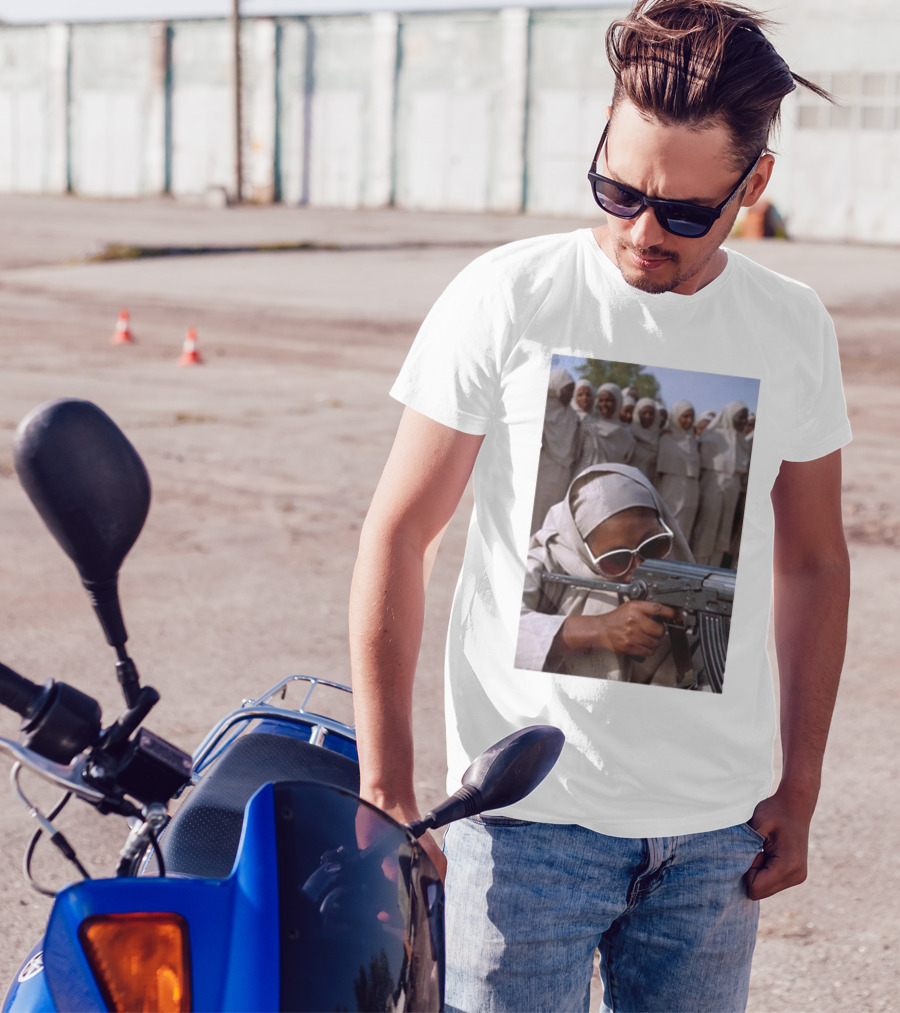 Mena Visuals Women Gun Training Sudan 1993 T-Shirt