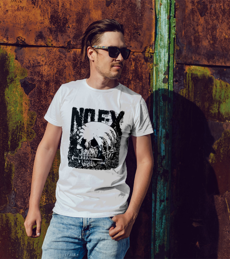 NOFX OG Skull Grunge T-Shirt