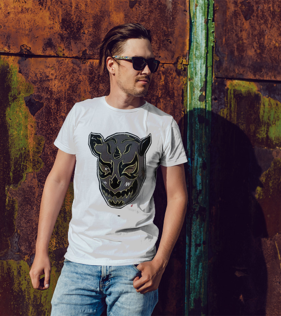 Lee Moriarty Mask Tiger T-Shirt