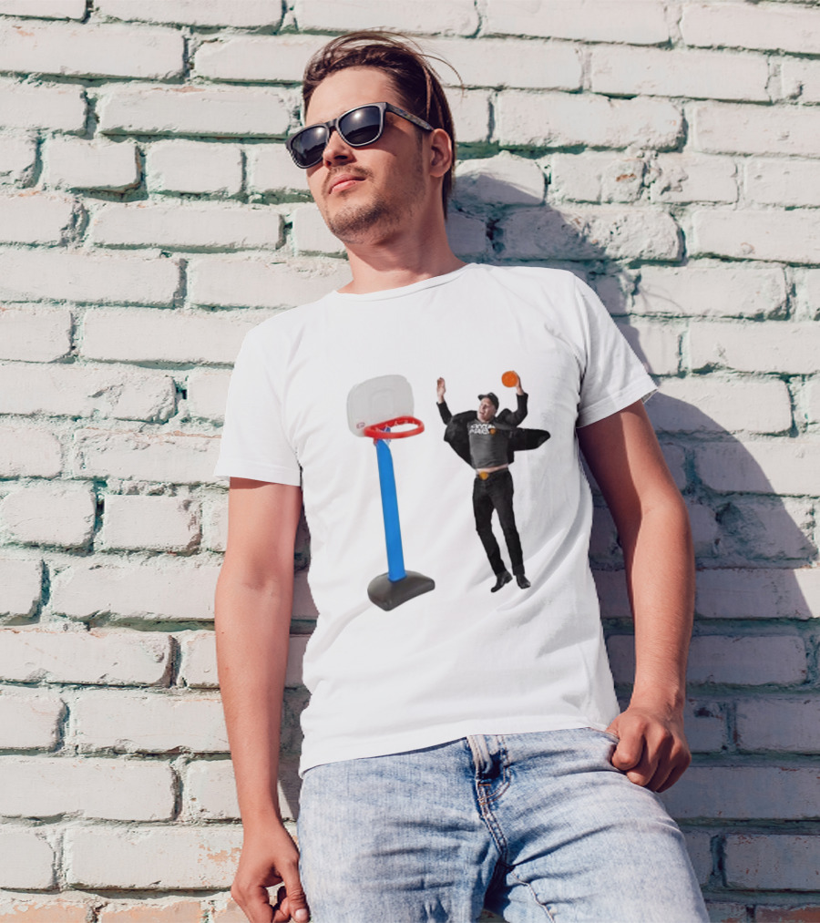 Lil’ Elon Musk Dunking On Basketball Hoop T-Shirt