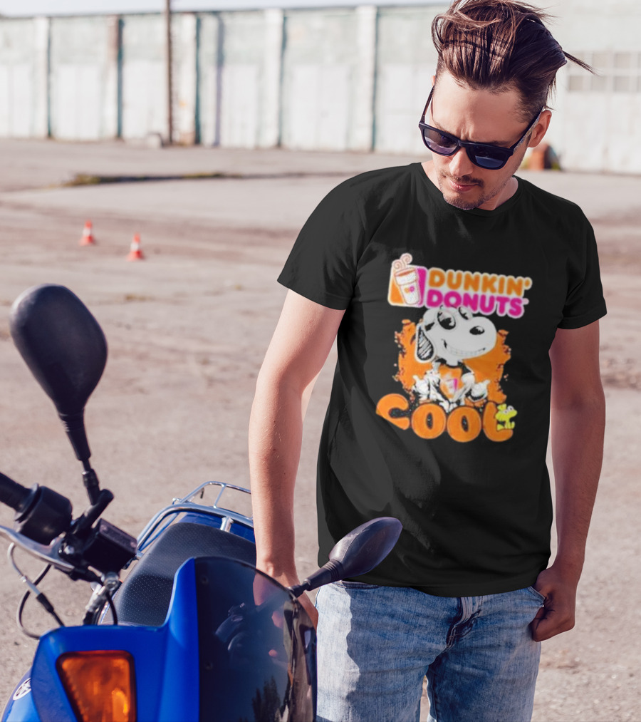 Snoopy Woodstock Dunkin' Donuts Cool T-Shirt