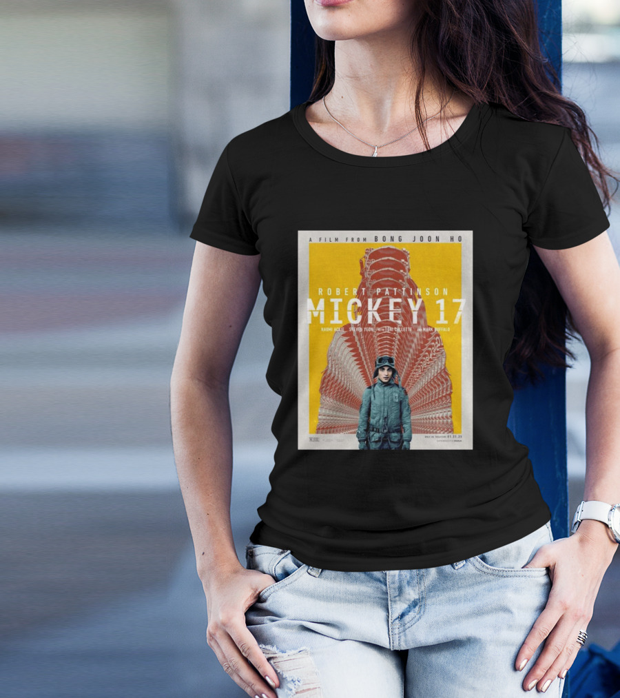 A Film From Bong Joon Ho Robert Pattinson Mickey 17 T-Shirt