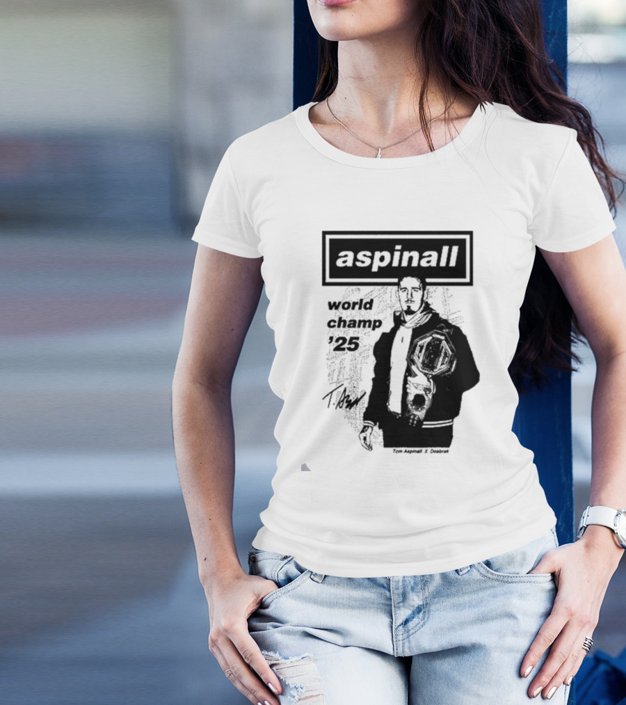 Aspinall World Champ ’25 Tomaspinal X Dosbark T-Shirt